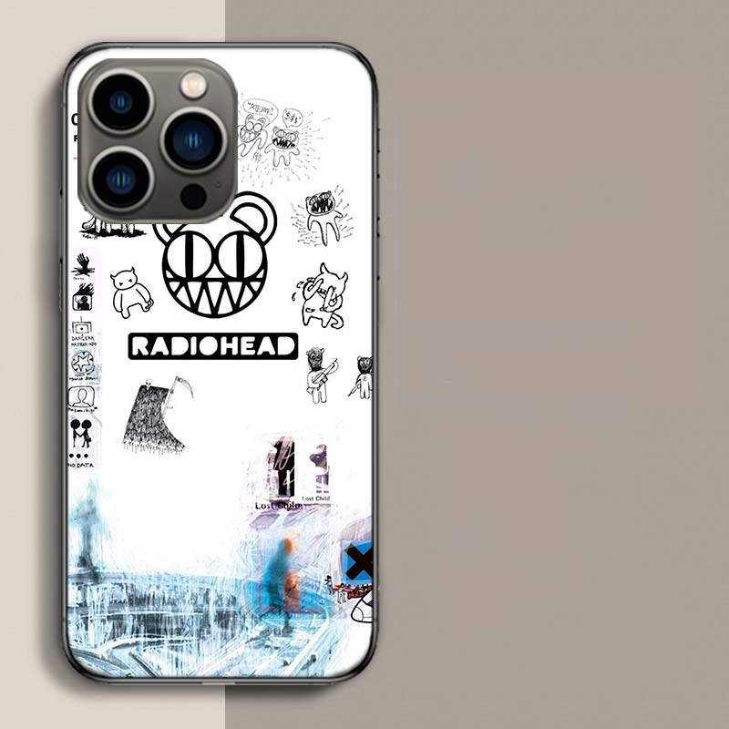Чехол для телефона R-Radiohead Для iPhone 17 Air 15 Pro 14 Plus 16 Pro Max 17E 16E 12 13 Mini 11 Чехол Милый Fundas