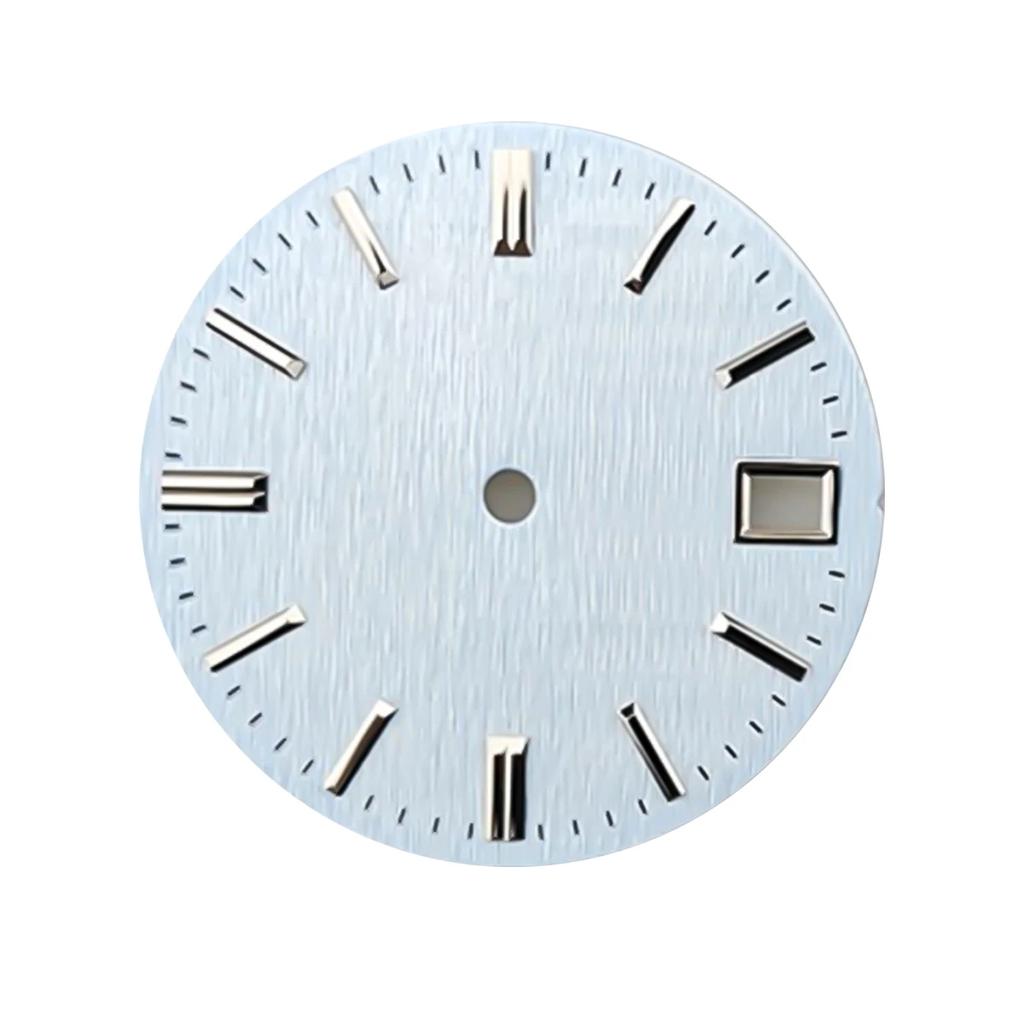 Циферблат NH35 28,5 мм Циферблат Часов S Циферблат Зеленый Люминесцентный Циферблат Подходит для Механизма NH35 NH36 Аксессуары для Часов 2025