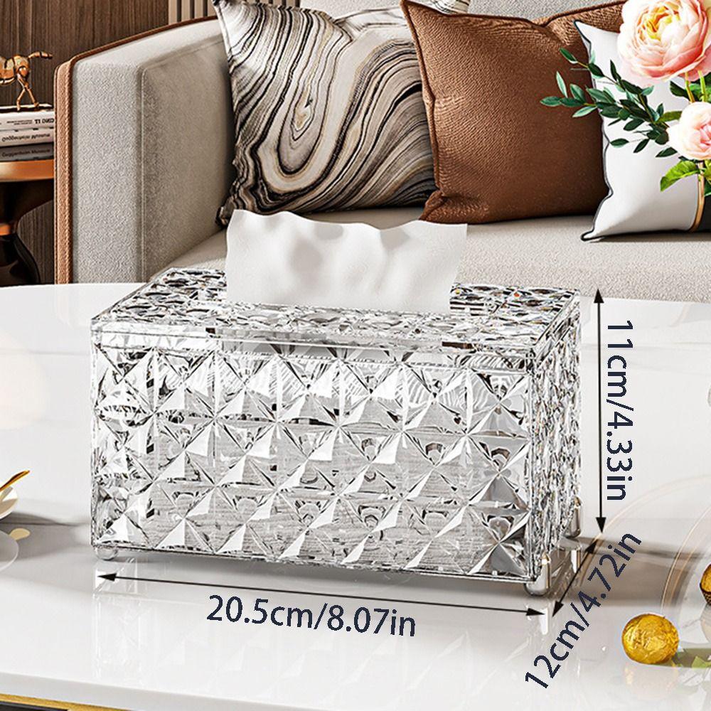European Style Paper Towel Case Automatic Lift Paper Container Light Luxury Napkin Box Living Room