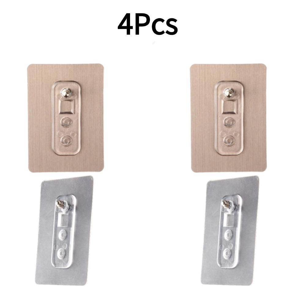 4/5 шт. Самоклеящиеся винтовые наклейки без пробивания. Клейкие. Прочные. Без гвоздей. Настенные. Для фиксации рамок. Винтовой крючок. Стойка для хранения. Инструменты для фиксации.