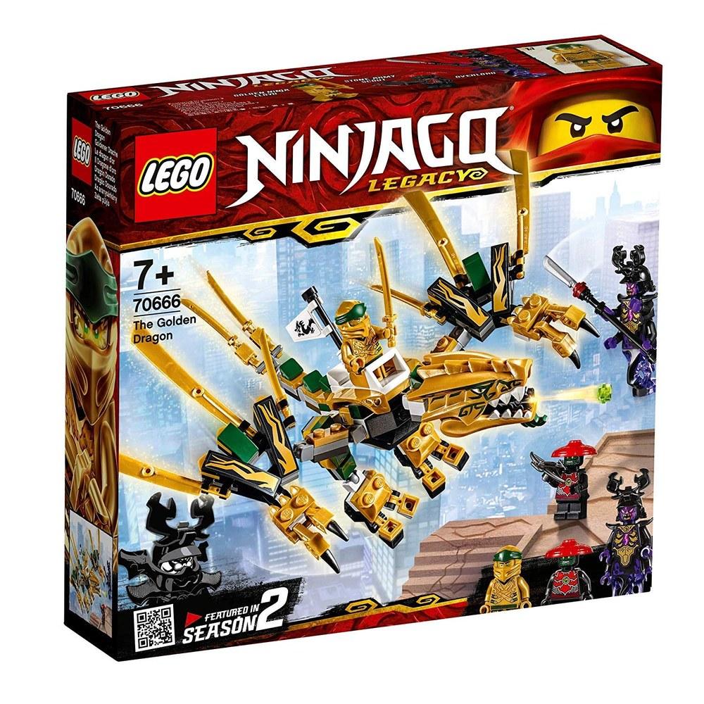 LEGO Ninjago Золотой Дракон 70666 Конструктор для Мальчиков