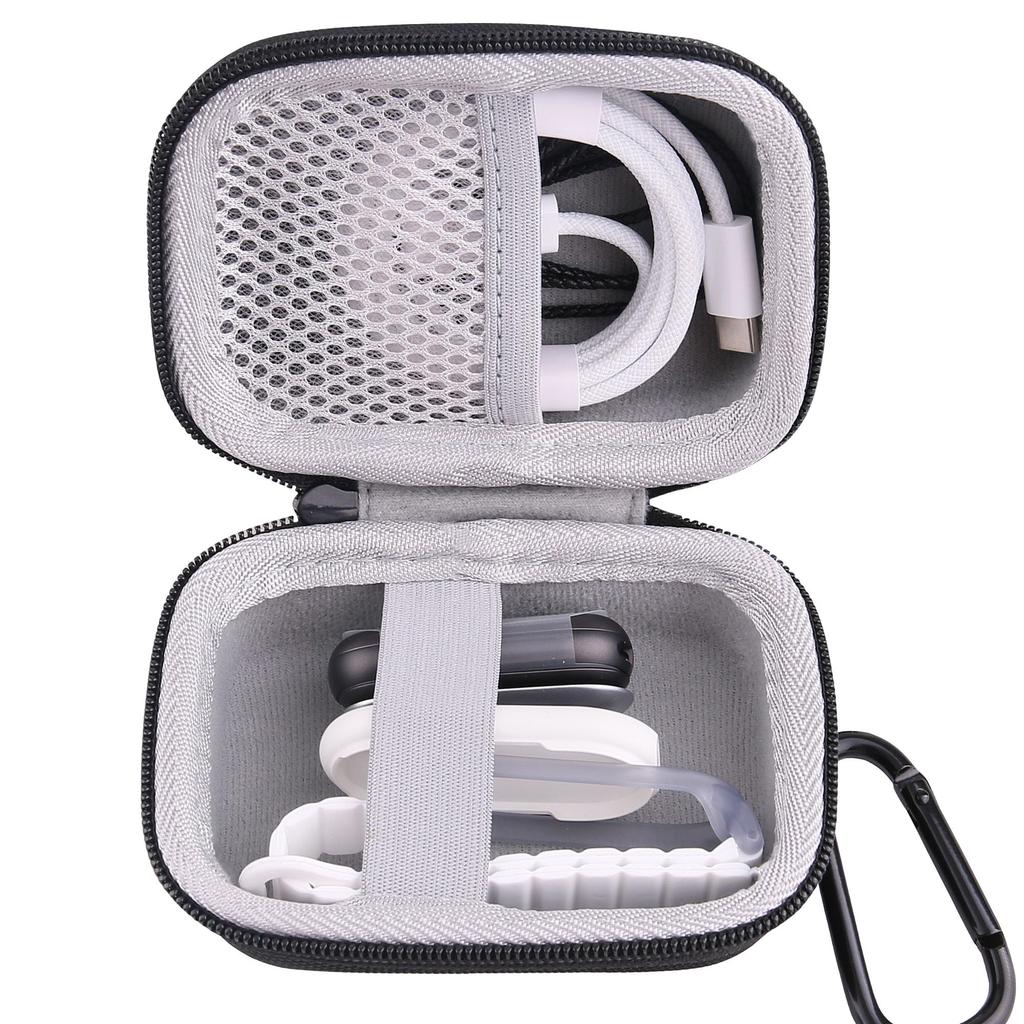 Чехол для хранения WAIYUJP, совместимый с диктофоном PLAUD NotePin AI, защитный чехол для переноски и хранения (черный)