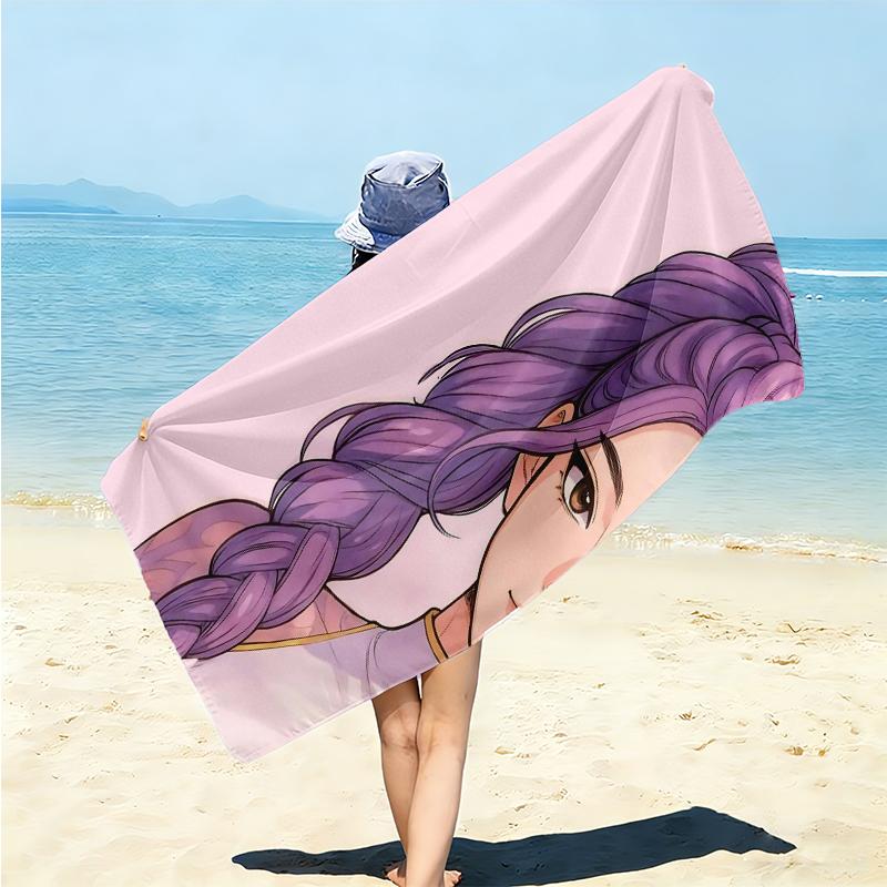 1Pc Steampunk Crow Portrait Beach Towel Microfiber Beach Towel Thin Absorbent For Beach Swimming Yoga Bath Sports 0917209