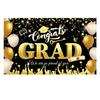 Hanging Banner Clear Printing Polyester Graduation Ceremony Party Decoration Background Cloth School Supplies