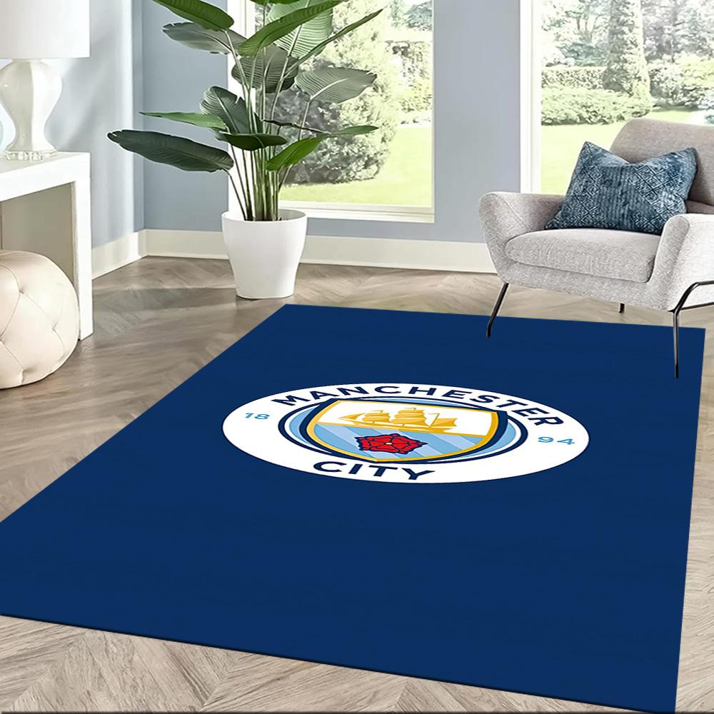 Manchester City Area Rug Design For Living Rooms Bedrooms Decorate Room Outdoor Antislip Carpet Anime Office Decor