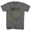Nirvana Inverse Smile Grey Tee Unisex T-shirt