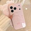 Розовый чехол для телефона с бантом, подходящий для iPhone 16, iPhone 17 и iPhone 17 Pro Max