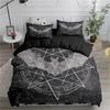Flying Vampire Bats Duvet Cover Halloween Bedding Set 3D Prints Witchcraft Comforter Cover 2/3 Pcs