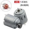1Pcs Mini Electric Machinery Tools DC 3-12V Electric Motors Durable 260 Motor