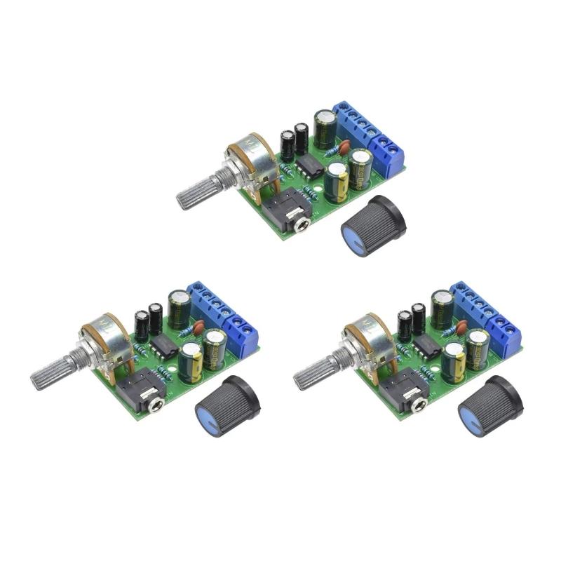 Двухканальный аудиоусилитель TDA2822M Модульная плата Компактный дизайн Для платы разработки Электронные проекты