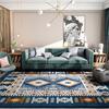 European Style Bedroom Bedside Carpet Living Room Large Area Ins Carpet Blue Coffee Table Mat