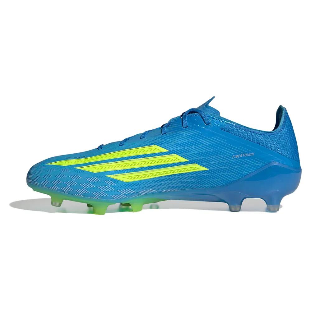 Adidas f50 elite ag soccer shoes Blue/Yellow