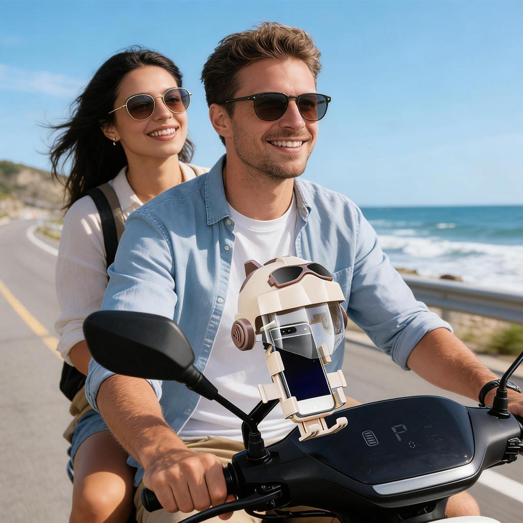 Козырек от солнца для мобильного телефона Защитный экран от солнца и дождя Милый держатель для телефона на мотоцикл Шлем Для скутера Велосипеда Горной дороги Ежедневная поездка