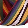 Hammock Chair Canvas Portable Comfortable Colorful Stripe Chair Hanging Rope Swing for Indoor
