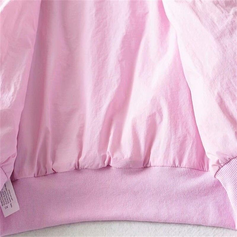 Traf женская модная куртка-бомбер теплое зимнее пальто с карманами на молнии женская куртка парки уличная одежда