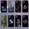 Чехол для телефона D-Drake O-OvO OWL LOGO Для iPhone 17,16,15,14,13,12,11,Pro,XS,Max,XR,Plus,E,SE4,Mini Черный Мягкий Чехол