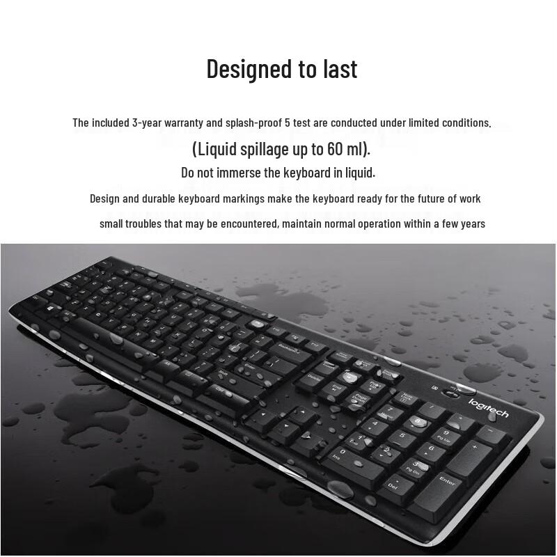 Logitech K270 Wireless Keyboard with Unifying Receiver