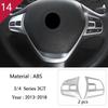 For BMW 3 4Series3GT F30 F31 F32 interior Glove Box Co-Pilot Toolbox Strips Sequin Decorative Cover Trim Car Styling Accessories