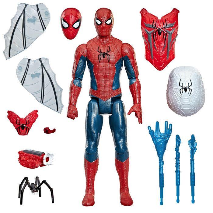 Figurine SpiderMan 29 cm Titan Series Ultime arsenal d'araignée, super-héros, Marvel Spider-Man: Brand New Day, des 4 ans