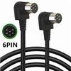 Кабель DIN 6Pin Папа-Папа Адаптер DIN Адаптер-Преобразователь для Инструментов 6-контактный Звуковой Кабель для Микрофона Гитары