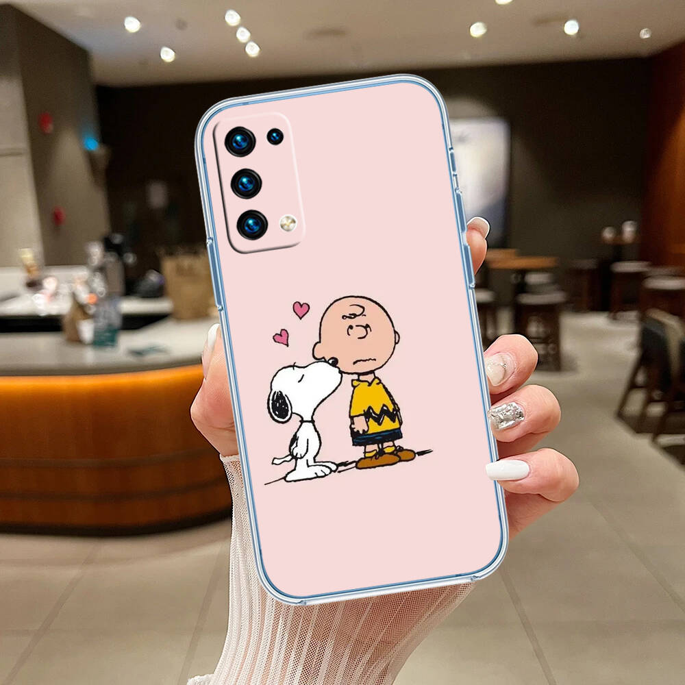 Cartoon Snoopy Case for Motorola G10 G20 G04 E30 E40 E22 E20 E13 E15 G22 G23 G05 G75 G35 G55 E22S E7 G6 G7 G8 G9 Plus Power Play