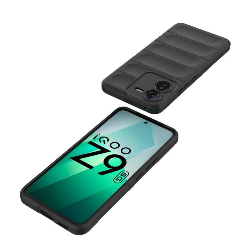Для VIVO iQOO Z9 5G задняя крышка чехол мягкий силиконовый противоударный чехол для телефона защита от падения Funda Coque