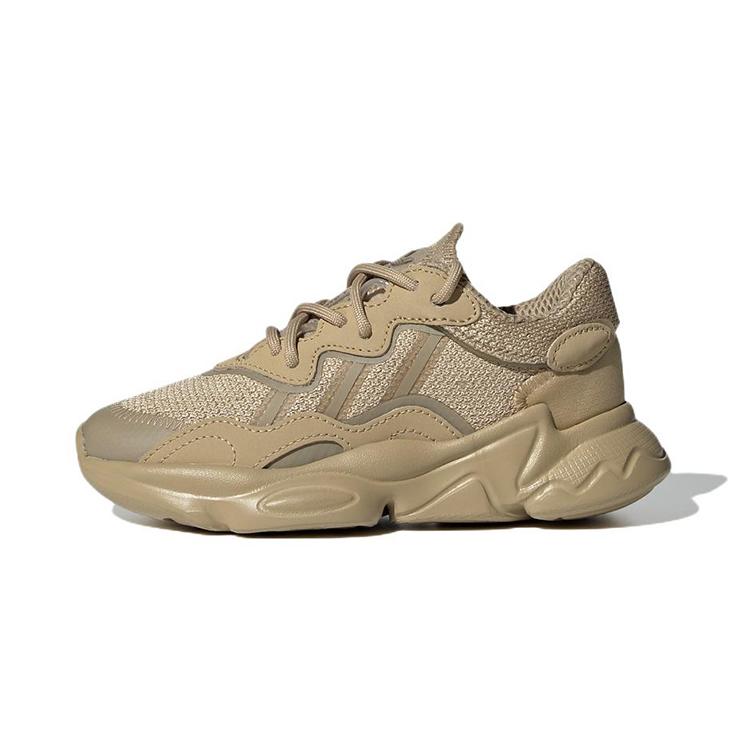 Adidas Originals Ozweego Comfortable Slip Resistant, Abrasion Resistant, Breathable Low top Sports Casual Shoes Brown GX1644