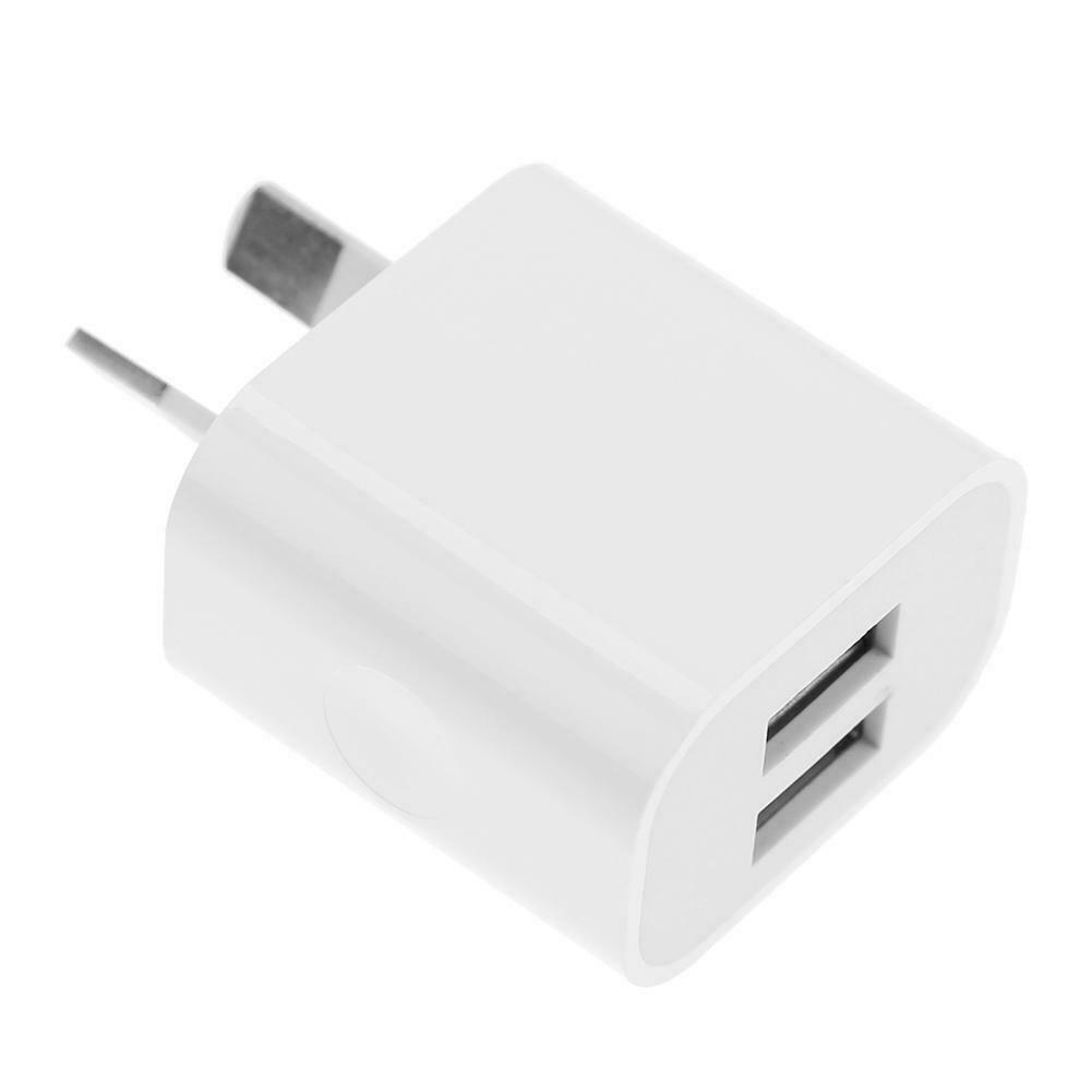 1/3/5/10 шт. Практичная электроника Новое зарядное устройство AU Plug адаптер сотовые телефоны 2.1A Dual Port Plug стандартный настенный адаптер