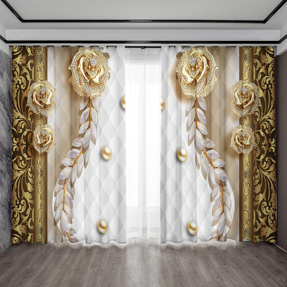 2 шт. Шторы для украшения дома, различные цветы с карманами на карнизе, подходят для моей кофейни, гостиной, кабинета