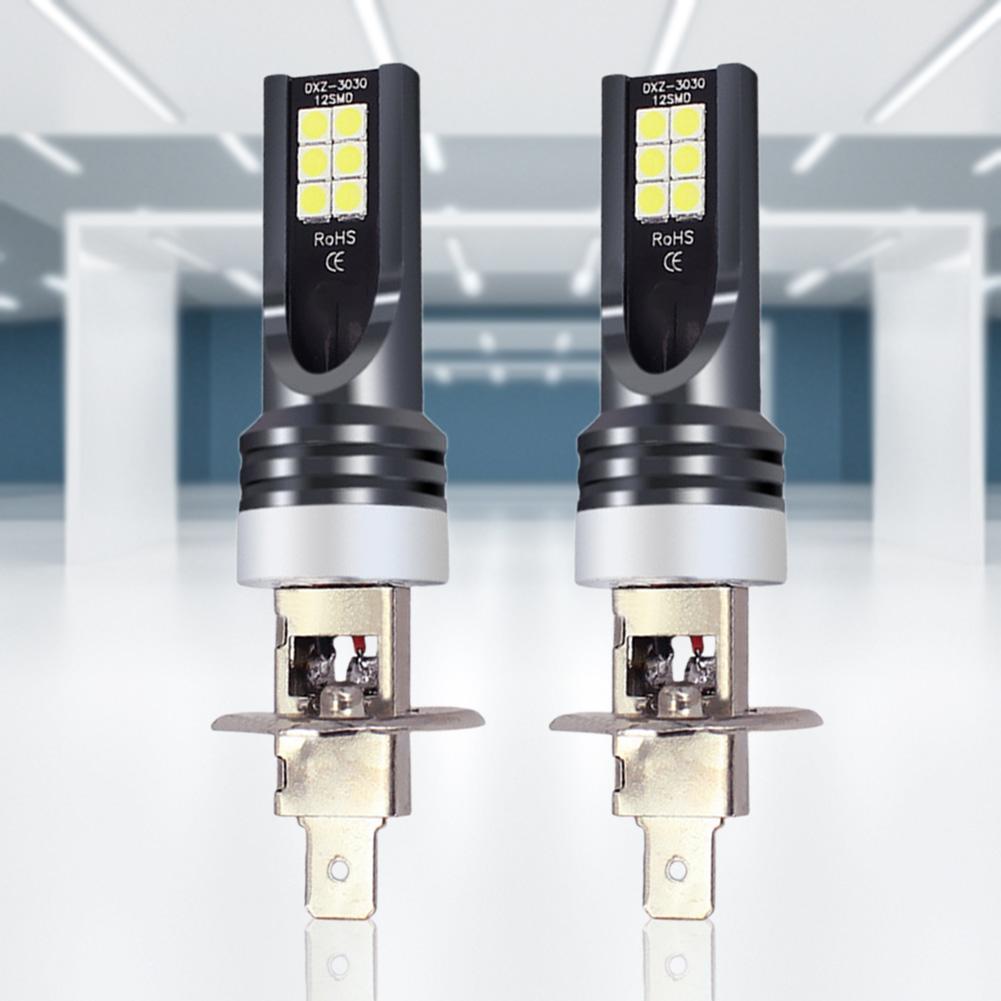 2 шт. H7 Светодиодная лампа для фары Луч 24 Вт Высокомощная светодиодная фара 7500K Белый Суперяркий Вождение ДХО Автомобильные противотуманные фары Замена