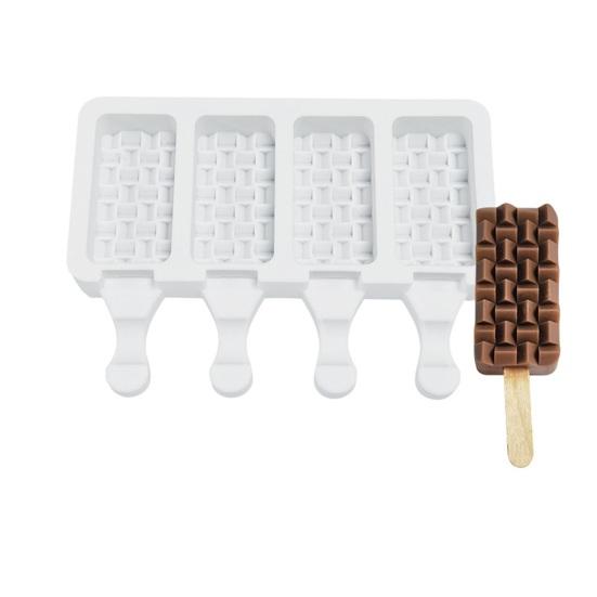 Устойчивая к разрыву форма для мороженого, легкосъемная силиконовая форма «сделай сам», безопасная форма для мороженого для дома