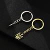 Popular Ukraine Emblem Pendant Keychain In Titanium Steel - Unisex Fashion Accessory