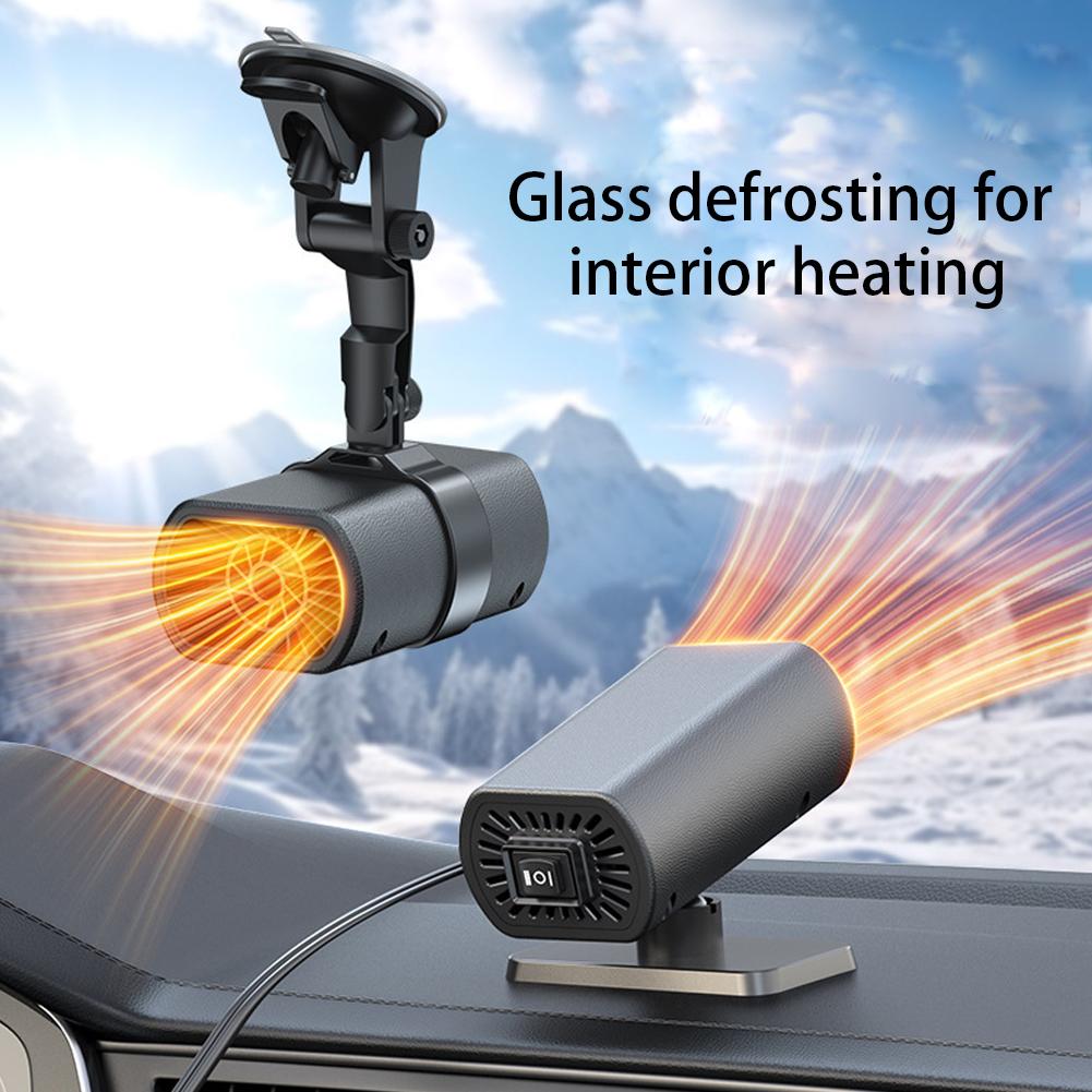 12V Car Heater Fan Defogger 150W Adjustable Frost Snow Mist Removal Window Windshield Defroster Defogging Demister Car Accessory