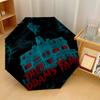 The Addams Family Windproof Auto 8 Rib Folding Umbrella Portable Outdoor Parasol