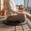 Round Leather Cooling Cushion Japanese Style Bay Window Pad Stool Pad Sitting Seat Pad  Hotel