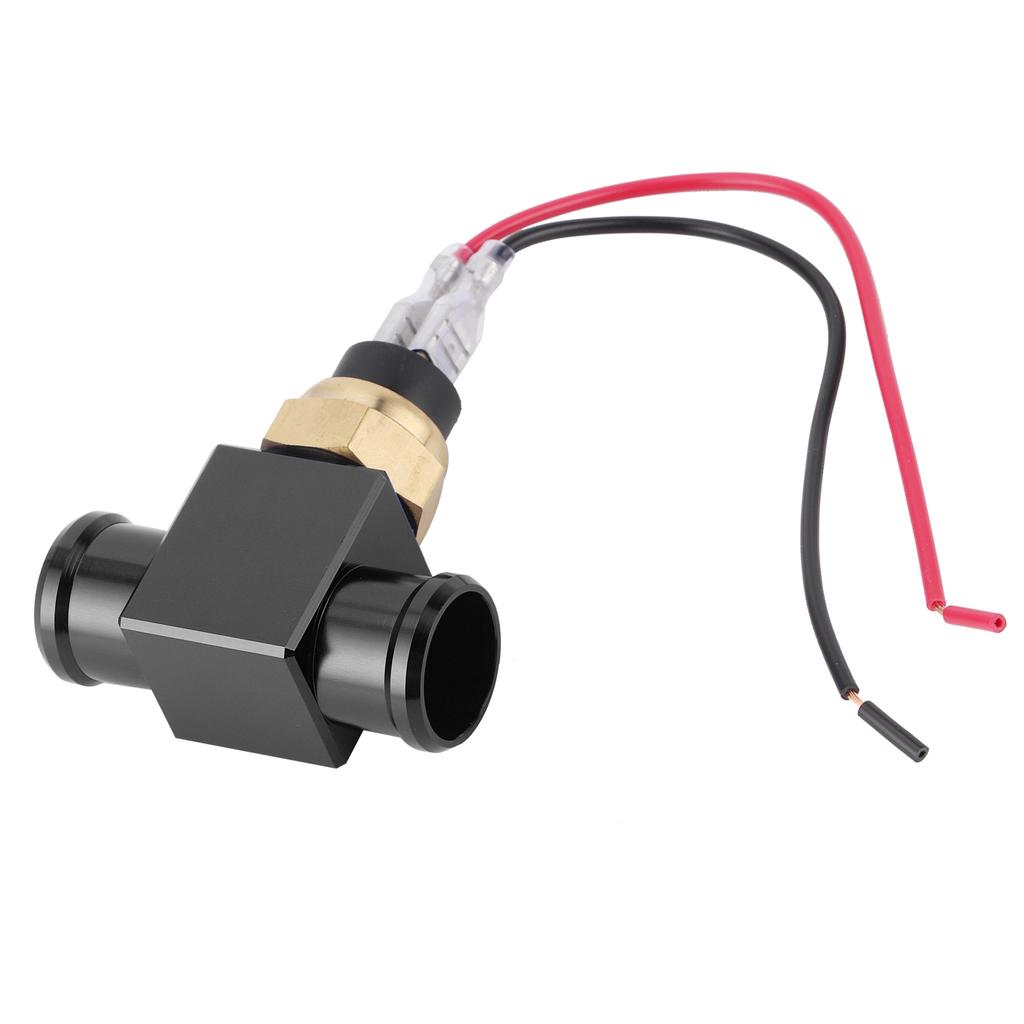 Thermostat Water Temperature Coolant Fan Temp Sensor for Motorcycle ATV Off Road Vehicle(Black )