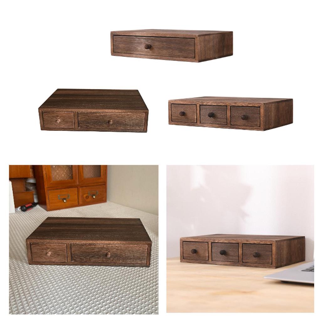 Cosmetic Organizer Tabletop Cabinet for Bills And Cards