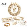 Holiday Activity for Adults DIY Christmas Pearl Wreath Kit, Handmade Beaded Door Decor, Stress Free Crafting Kit Wall Hanging Elegant Craft