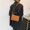 Stylish Korean Trendy Pu Leather Crossbody Bag With Magnetic Closure For Women