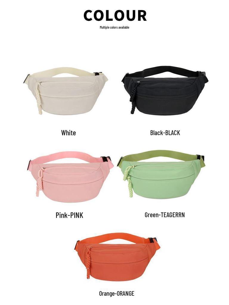 Трендовая универсальная сумка кроссбоди 2025 - Стильная нагрудная и спортивная поясная сумка большой вместимости для студентов