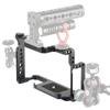 SLR Camera Aluminium Alloy Cage Video Shooting Accessory for Canon 5D4 Camera Black