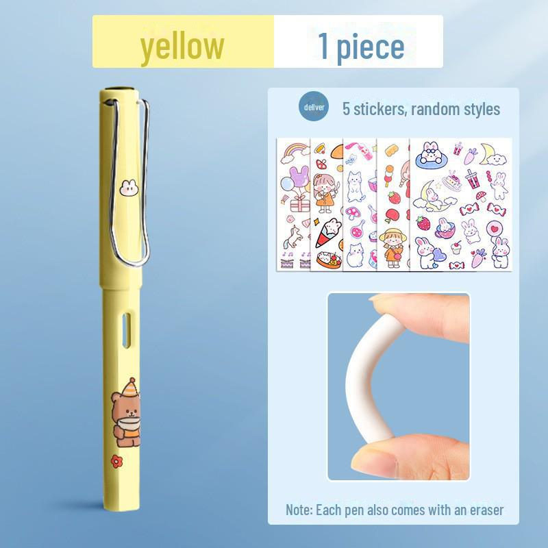 Вечные карандаши: Прочные сменные карандаши для постоянного письма и рисования без заточки, идеально подходят для учеников начальной школы и детей.