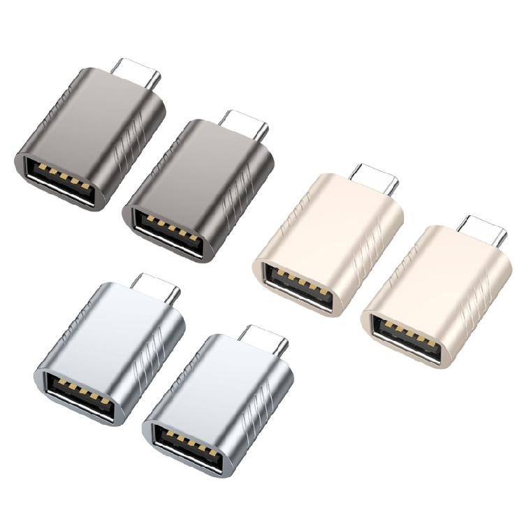 Высокоскоростной USB C на USB Female Адаптер с поддержкой OTG. Идеально подходит для подключения периферийных устройств к устройствам с Type C