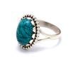 Turquoise 925 Sterling Silver Women Birthstone Handamde Ring