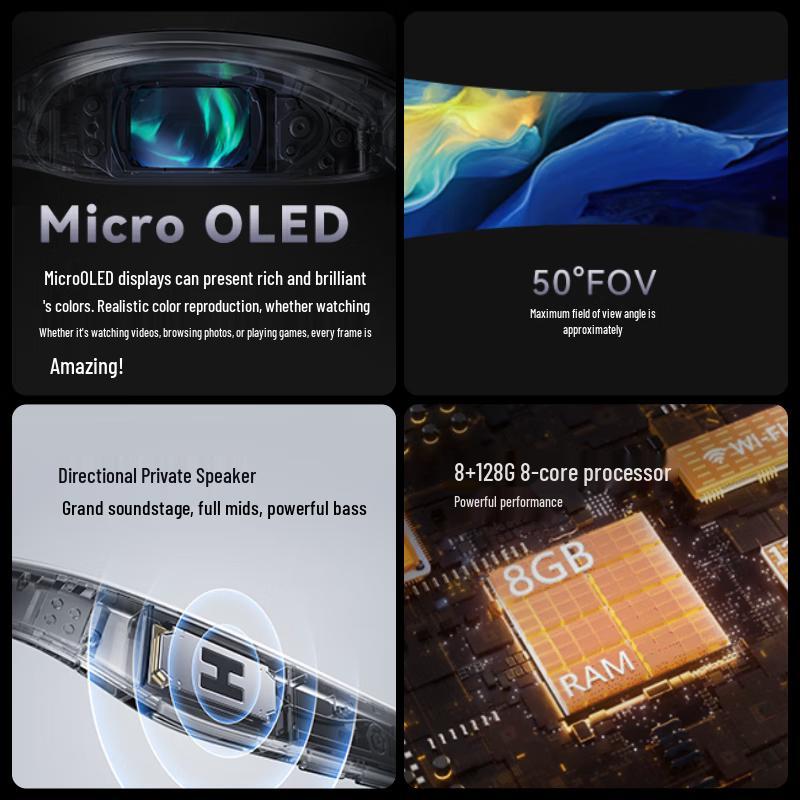 ROKID Max2 AR Glasses with Station2