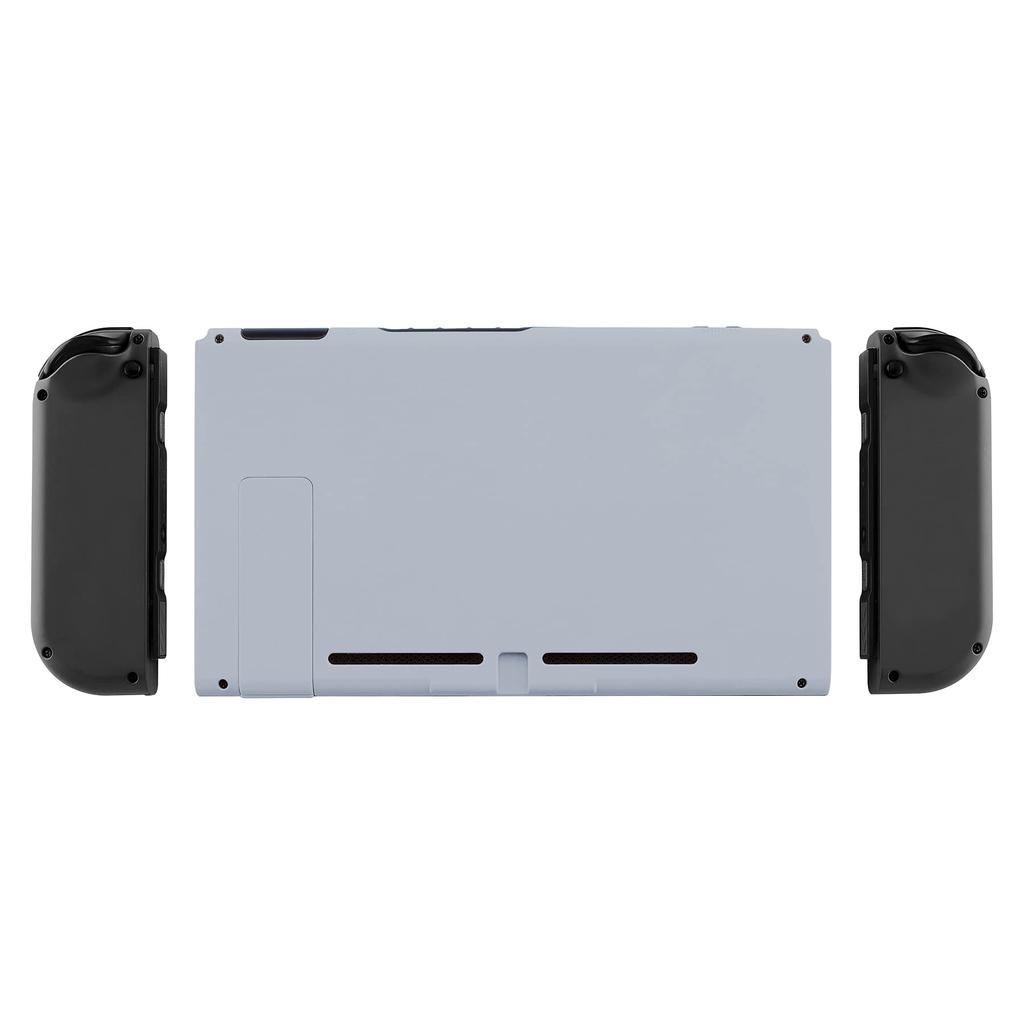 eXtremeRate DIY Back Housing Shell for Switch Console with Kickstand Shell Not Hope (Joy-Con Included) [New Gray]