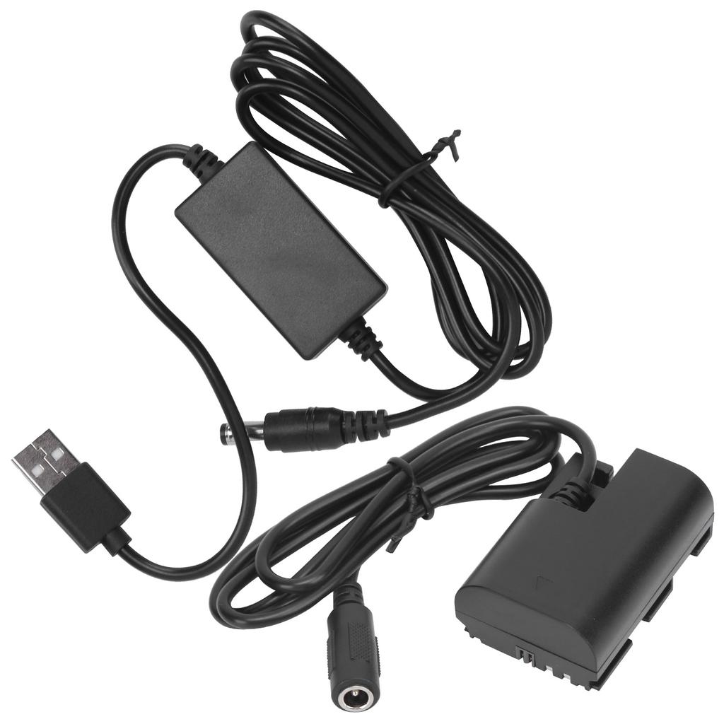 Адаптер питания постоянного тока LPE6 с имитацией аккумулятора и кабелем USB для Canon 5D2 5D3 5D4 6D 6D2