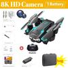 Новый дрон G6 Drone 8K HD с двойной камерой 5G WIFI Professinal GPS, четырехсторонний интеллектуальный обход препятствий, складной RC Quadcopter, игрушки, подарки