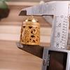 Подвеска-тыква из зеленого сандала, шарм для телефона и DIY полый орнамент для ювелирных изделий.