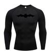 Men's Clothing Winter First Layer Long-sleeved Shirt Gym Running T-shirt Top Sports Thermal Underwear Top Warm Sweat Shirt